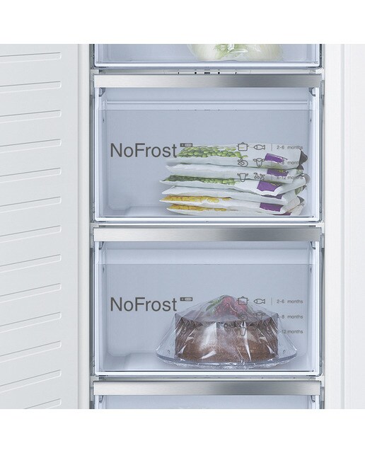 Congelador integrable vertical Bosch Total No Frost - GIN81ACE0 Blanco-4