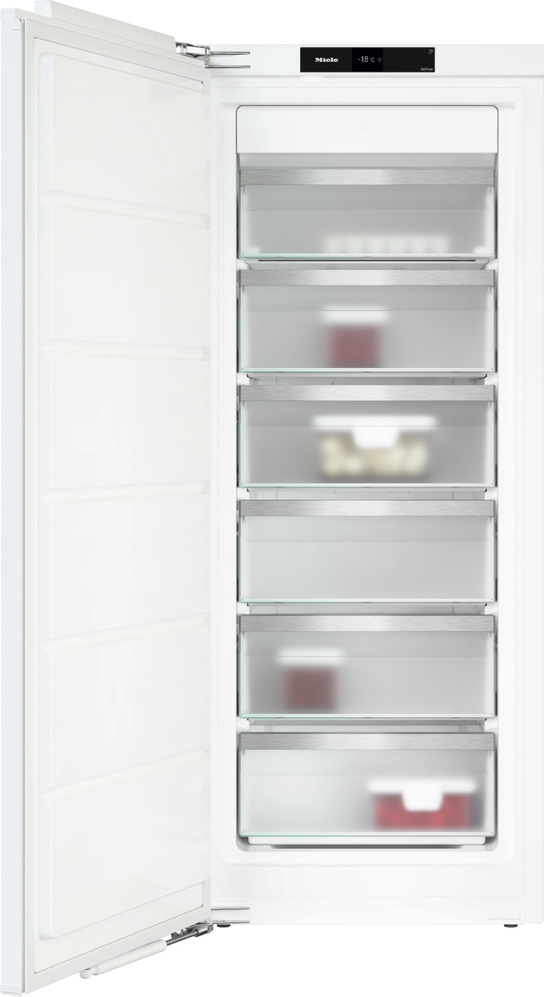 Arca Congeladora Vertical Encastrável Miele FNS 7470 D NoFrost e de 139,5 cm - Branco Branco-2