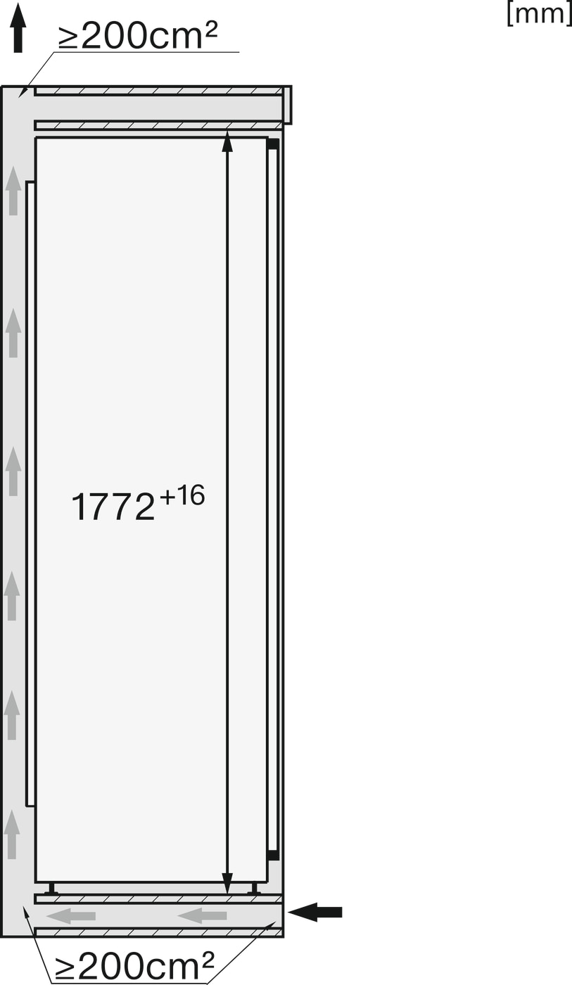 Arca Congeladora Vertical Encastrável Miele FNS 7710 E NoFrost e de 177 cm - Branco Branco-2