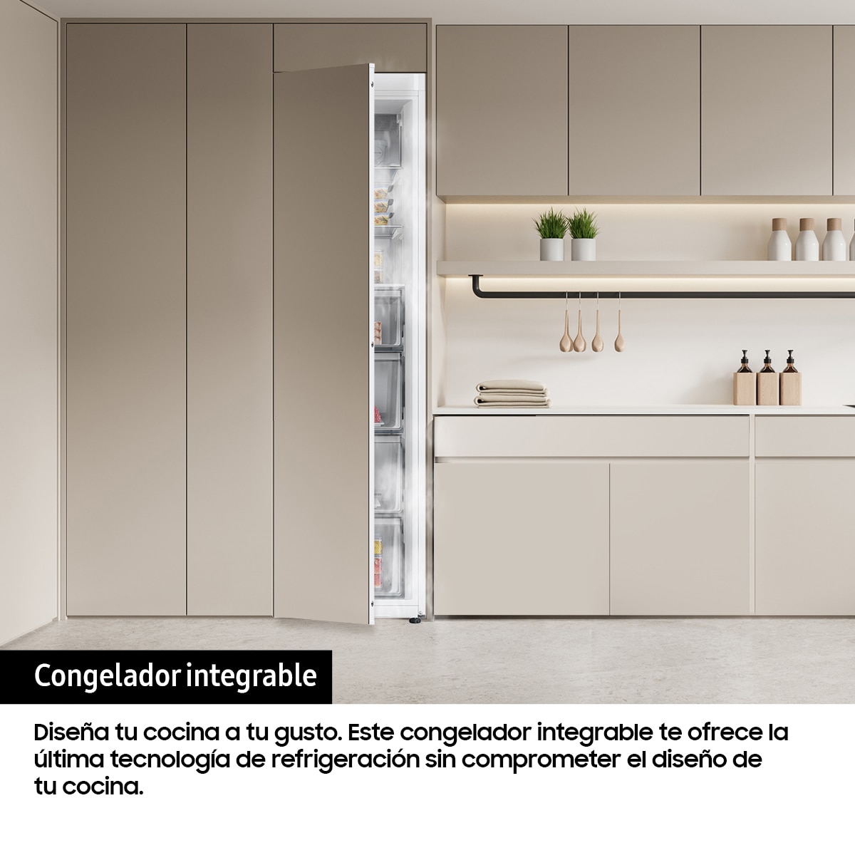 Arca Congeladora Vertical Encastrável Samsung BRZ22700EWW/EF com IA, All Around Cooling, de  177,5cm e 218L - Branco Branco-7