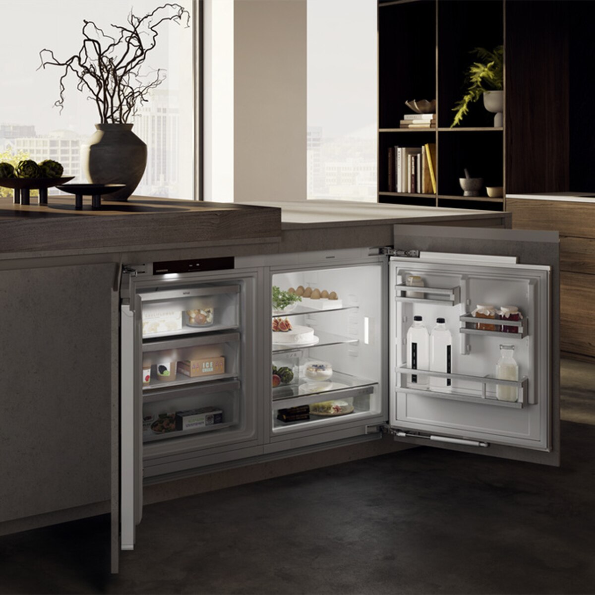 Congelador mini vertical integrable Liebherr SmartFrost, 88 litros, - SUFd 3603 - Blanco Blanco-7