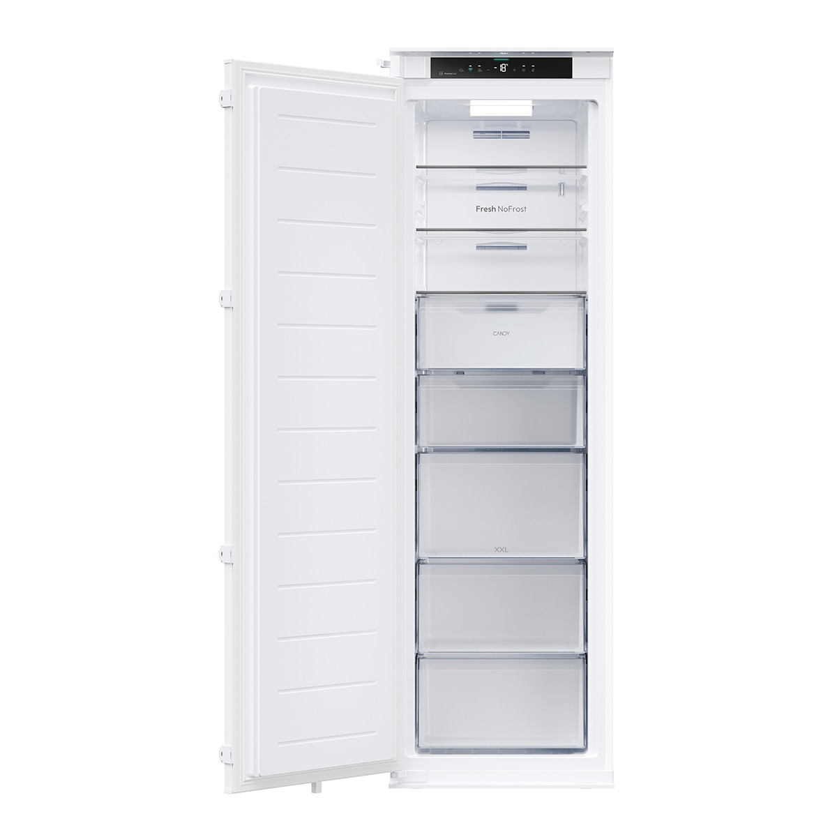 Imagen 0 de Congelador vertical integrable Candy Total No Frost - CMT5518EVWF