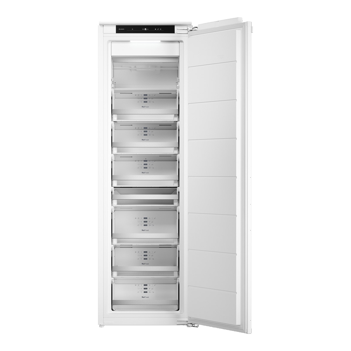 Imagem 0 de Arca Congeladora Vertical Encastrável Asko FN31842EI No Frost, Super Freeze de 177 cm – Branco