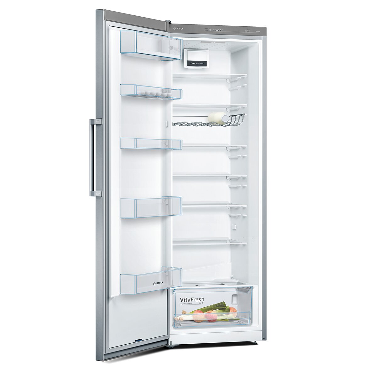 Frigorífico 1 puerta Bosch cajón VitaFresh - KSV33VLEP Inox-2