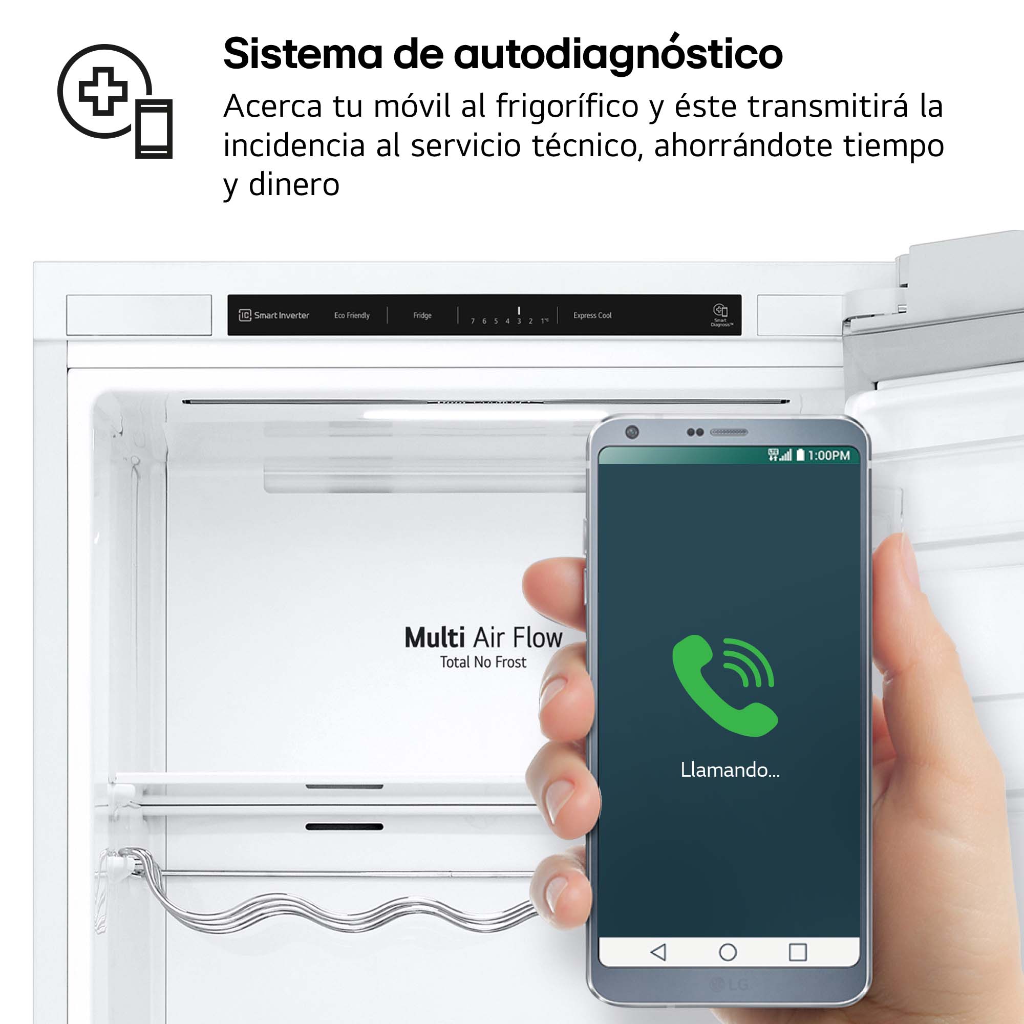 Frigorífico 1 puerta LG 186 cm, 386 l , DoorCooling, blanco - GLT51SWGSZ Blanco-11
