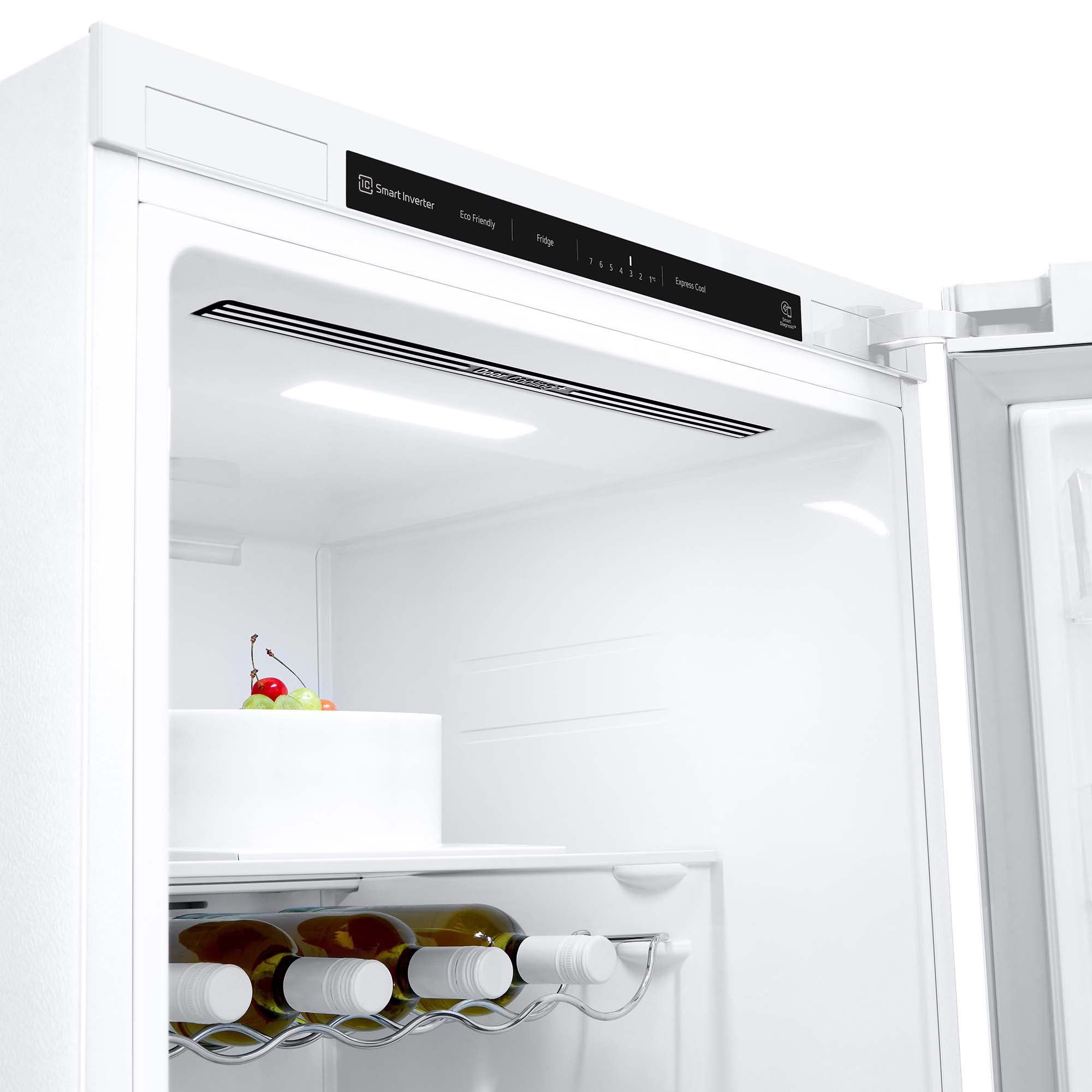 Frigorífico 1 puerta LG 186 cm, 386 l , DoorCooling, blanco - GLT51SWGSZ Blanco-13