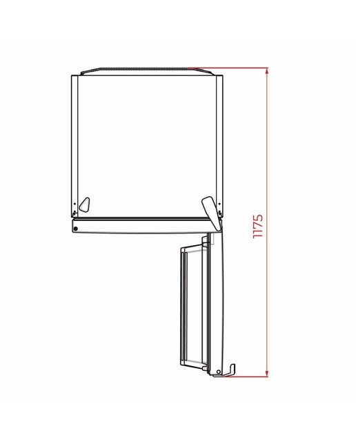 Frigorífico de 1 Porta Teka RSL 75640 SS Full No Frost e de 185 cm - Inox Inox-8