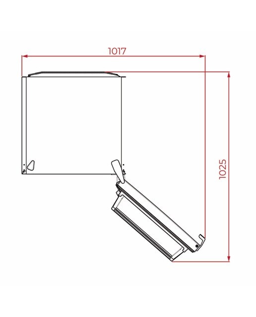 Frigorífico de 1 Porta Teka RSL 75640 SS Full No Frost e de 185 cm - Inox Inox-9