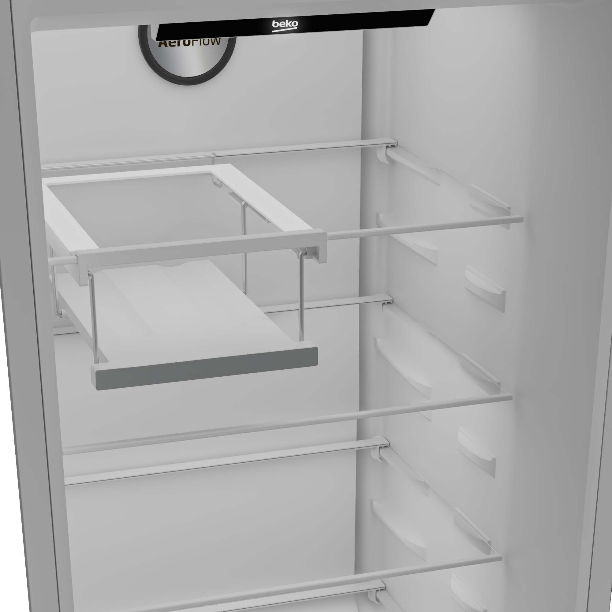 Frigorífico 1 puerta Beko No Frost, AeroFlow - B3RMLNE444HXB Inox-10