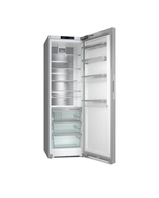 Frigorífico de 1 Porta Miele KS4887DDEDT/CS PerfectFresh Active FlexiLight 2.0 Click2open de 185,5 cm - Prateado Aço inoxidável-2