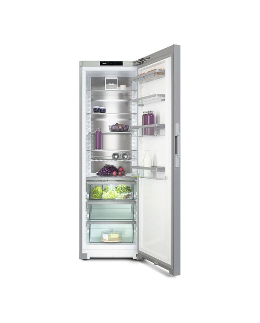 Frigorífico de 1 Porta Miele KS4887DDEDT/CS PerfectFresh Active FlexiLight 2.0 Click2open de 185,5 cm - Prateado Aço inoxidável-3