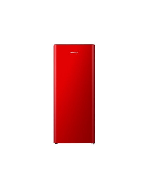 Frigorífico 1 puerta Hisense Cíclico/Defrost - RR220D4BRE - Rojo Rojo-1
