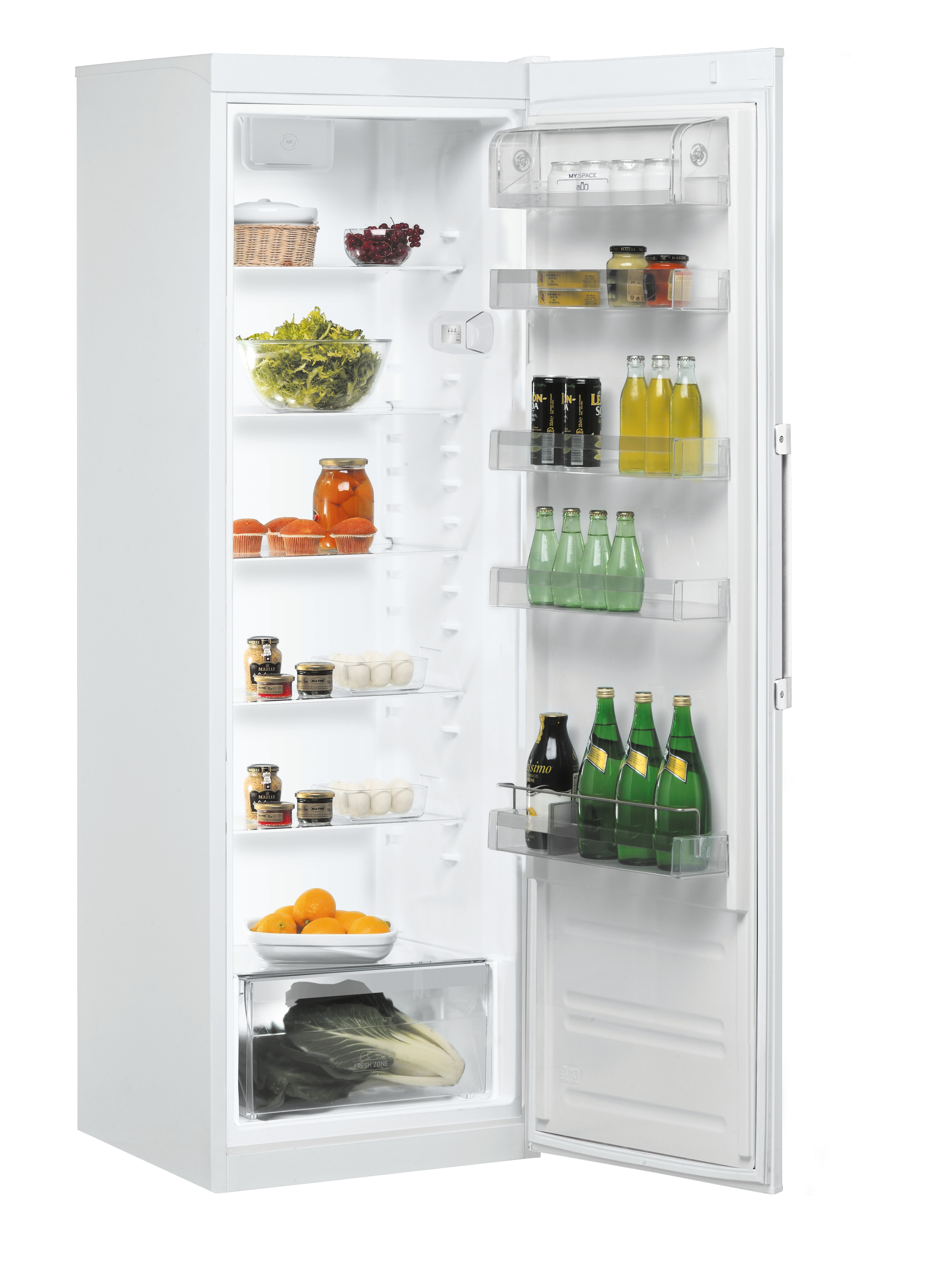 Frigorífico 1 puerta Indesit temperatura regulable - SI8 2Q WD - Blanco Blanco-4