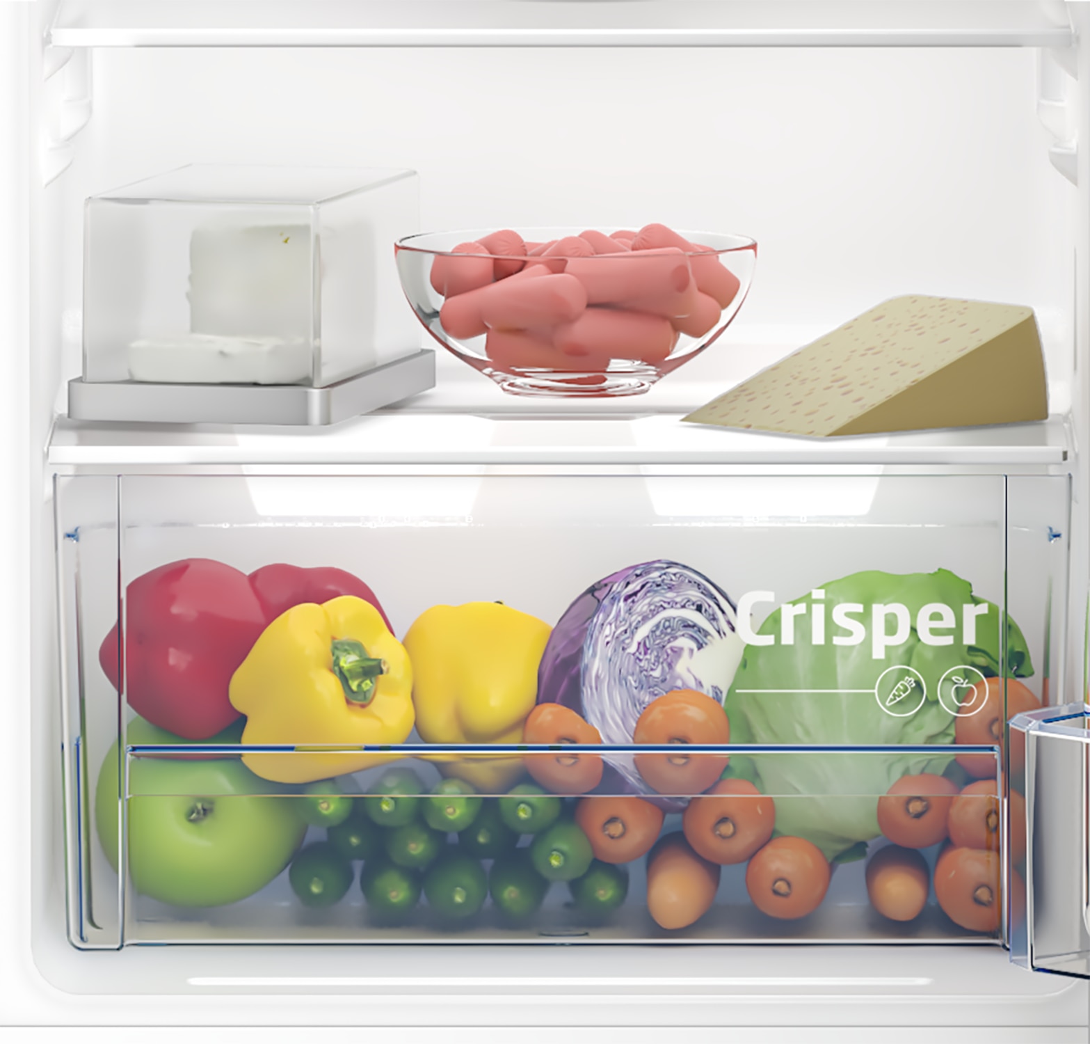 Frigorífico mini Beko Sistema Cíclico - TS190040N Blanco-7