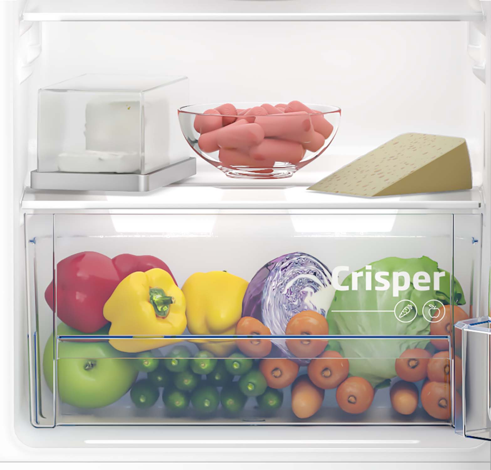 Frigorífico mini Beko Sistema Cíclico - TS190040N Blanco-10