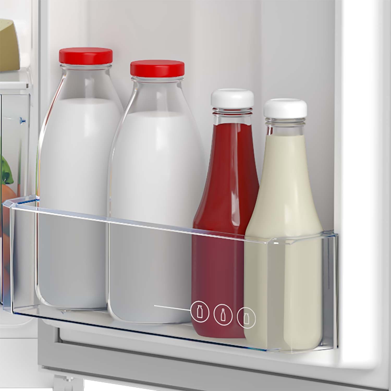 Frigorífico mini Beko Sistema Cíclico - TS190040N Blanco-11