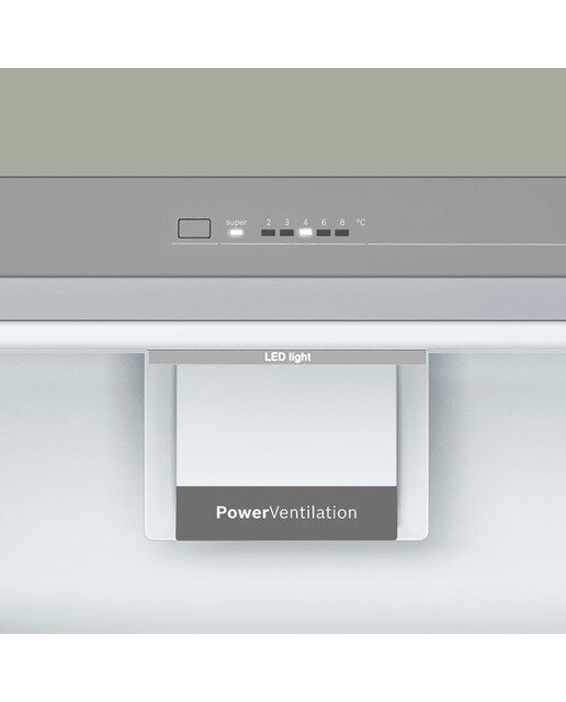 Frigorífico de 1 Porta Serie 4 Bosch KSV36FIEP Tecnologia Inverter, Sistema VitaFresh e de 186 cm - Inox Inox-4