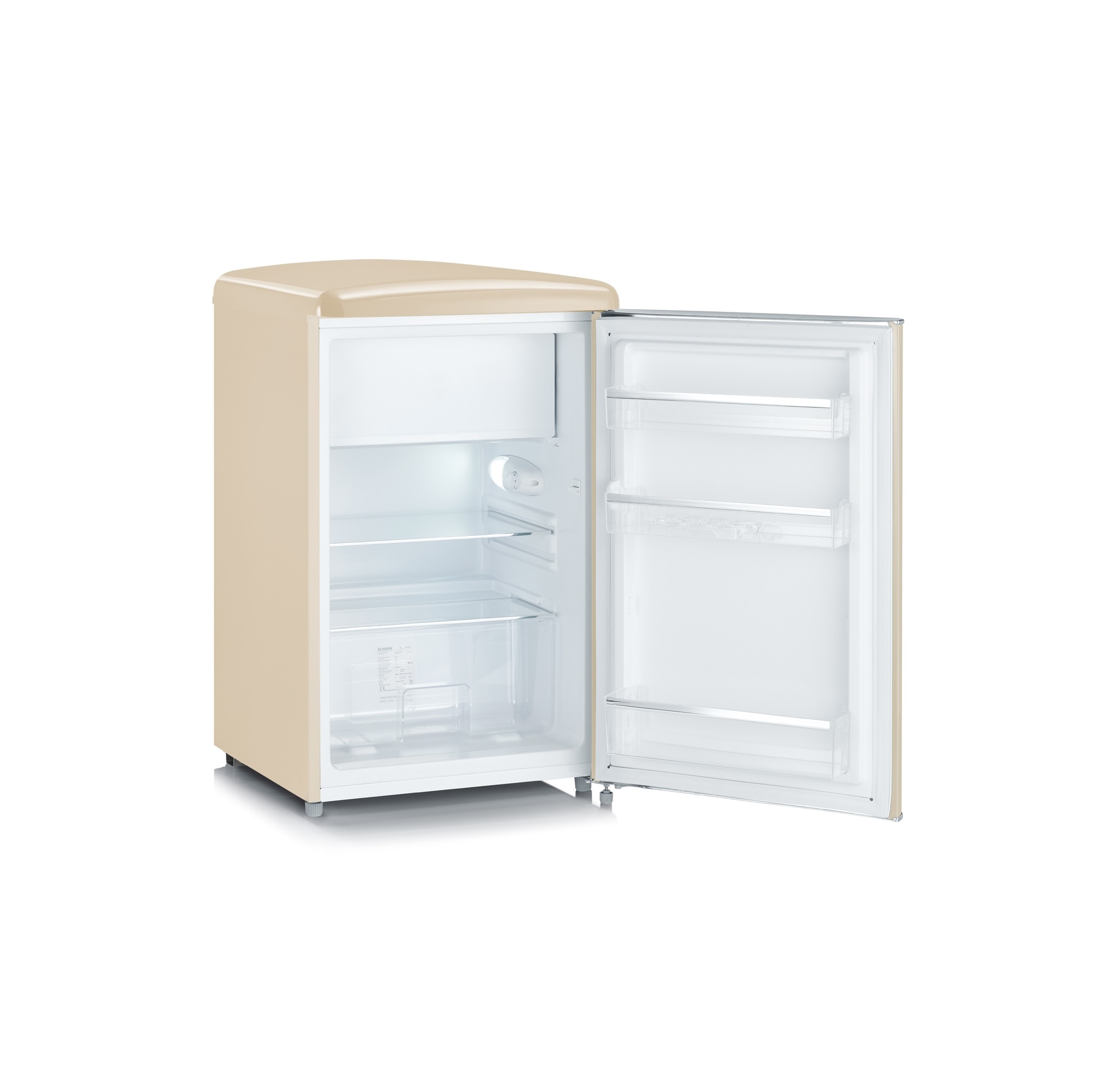 Frigorífico Mini de 1 Porta Severin Retro RKS8833 e de 87,5 cm - Creme Creme-2