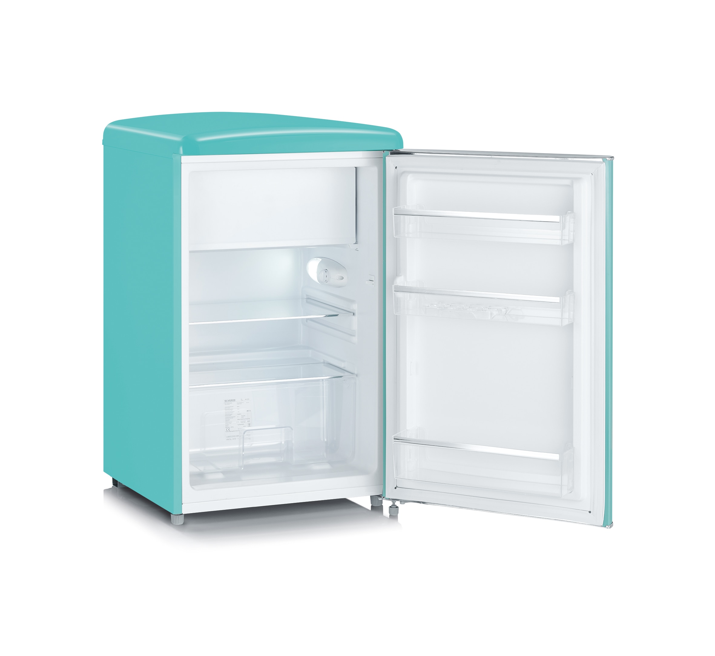 Frigorífico Mini de 1 Porta Severin Retro RKS8834 e de 87,5 cm - Turquesa Turquesa-2