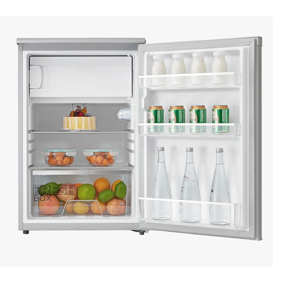 Frigorífico mini Midea cíclico - MDRD168FGE01 Blanco-10