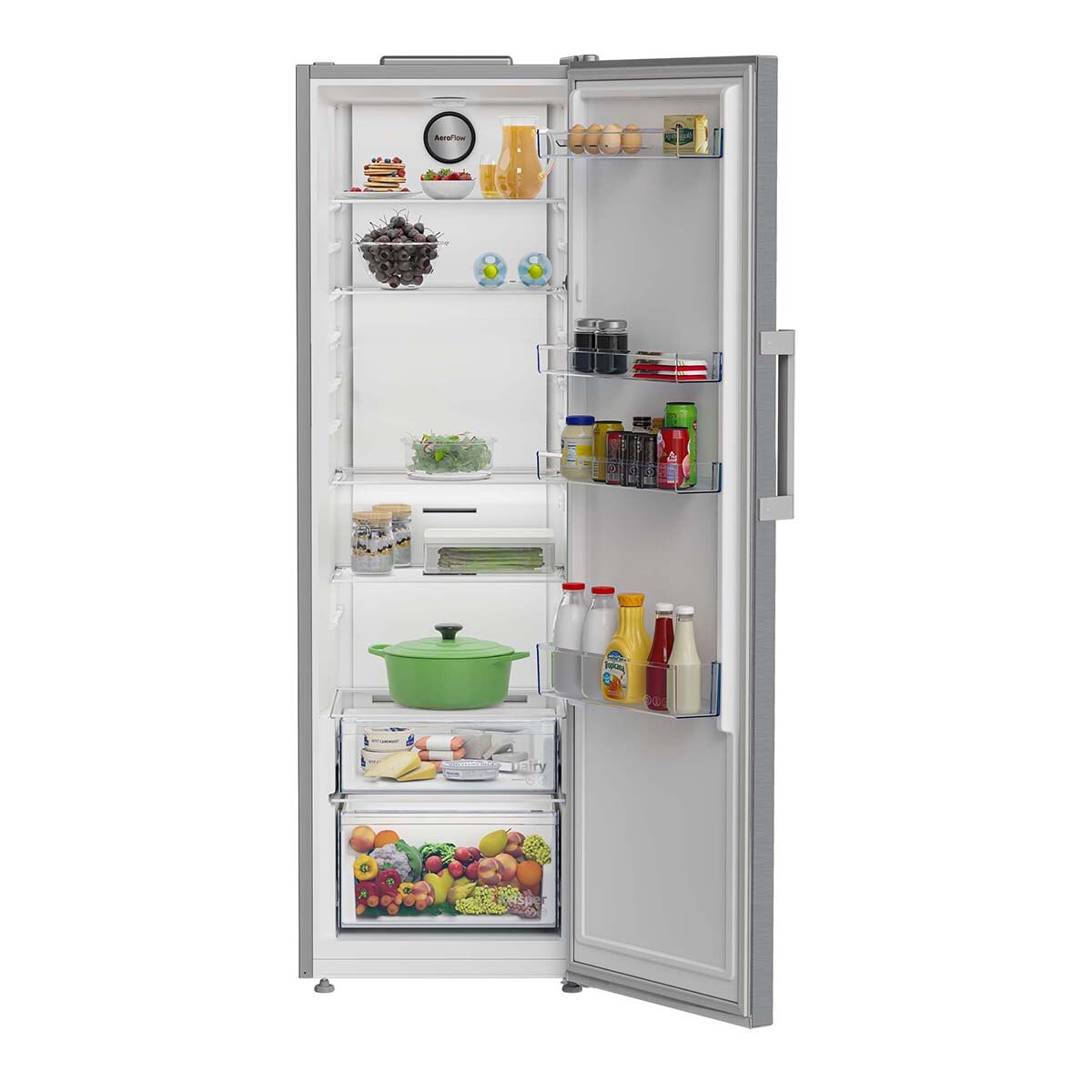 Frigorífico 1 puerta Beko Total No Frost - B1RMLNE444XB Inox-4