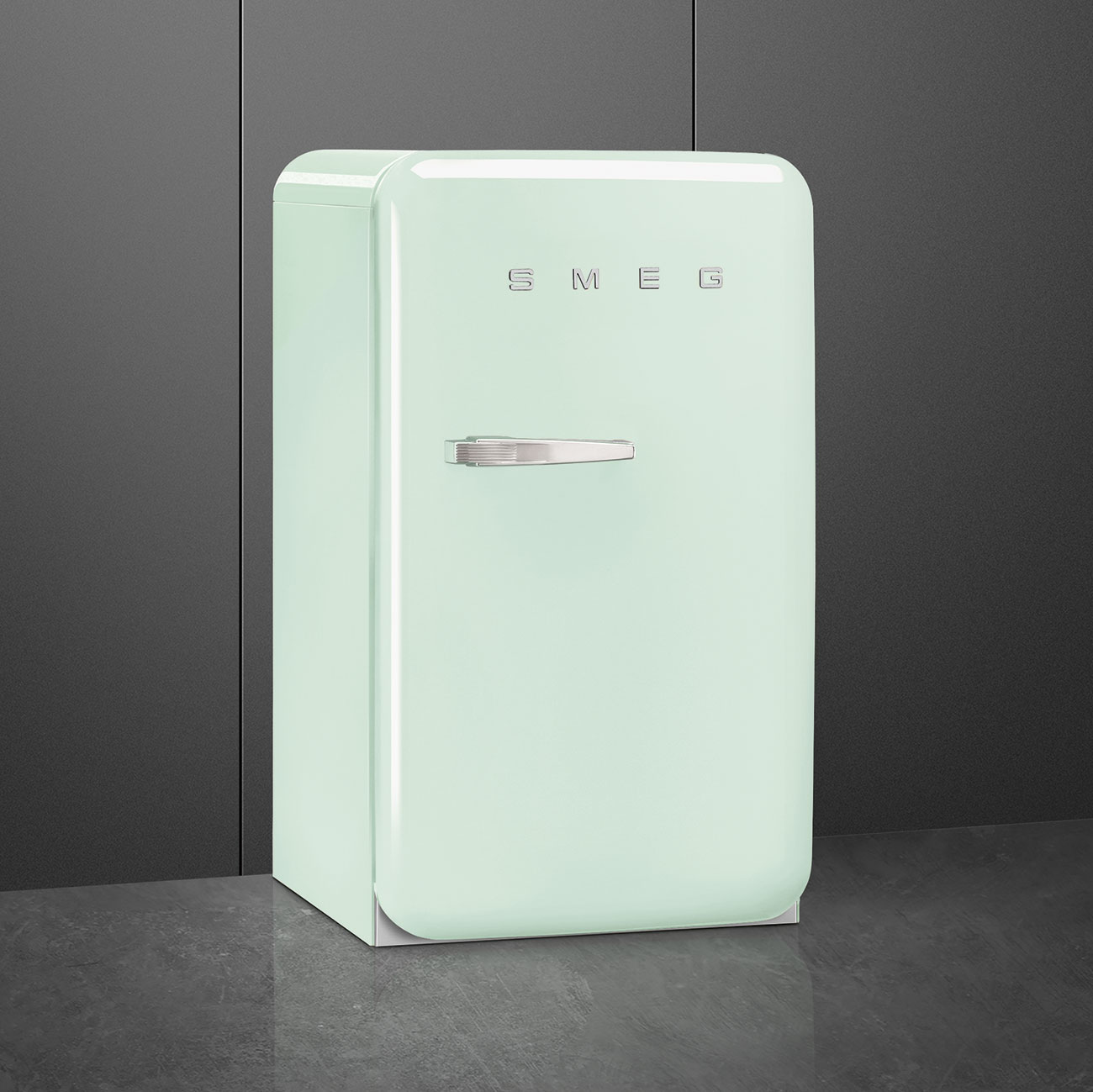 Frigorífico de 1 Porta Smeg Anni 50 FAB10RPG6 Estático com Dobradiças à Direita e de 97 cm - Verde Polido Verde / Água-3