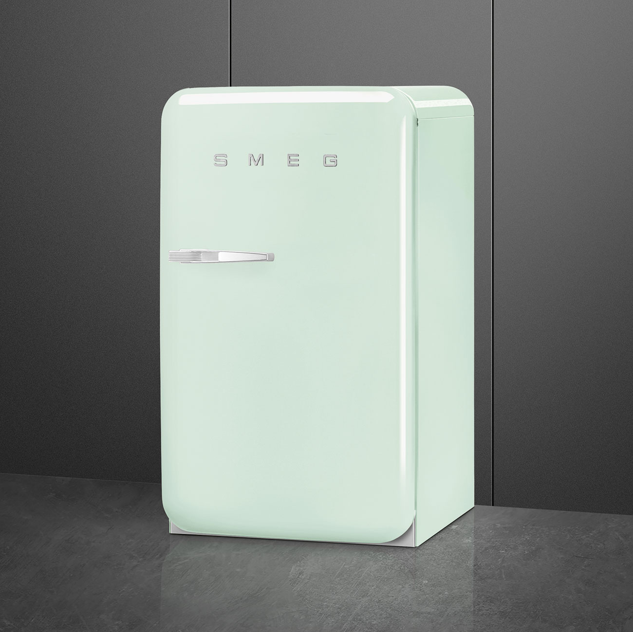 Frigorífico de 1 Porta Smeg Anni 50 FAB10RPG6 Estático com Dobradiças à Direita e de 97 cm - Verde Polido Verde / Água-4