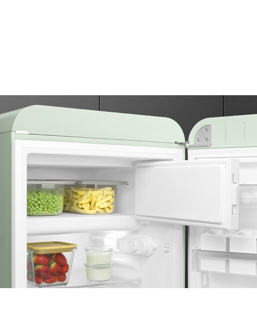 Frigorífico de 1 Porta Smeg Anni 50 FAB10RPG6 Estático com Dobradiças à Direita e de 97 cm - Verde Polido Verde / Água-9