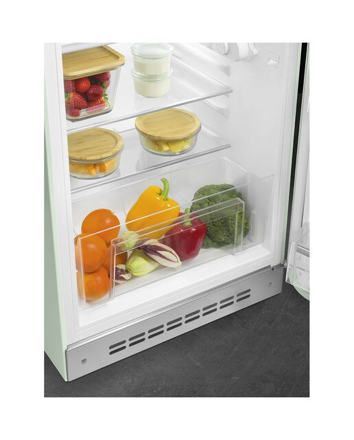 Frigorífico de 1 Porta Smeg Anni 50 FAB10RPG6 Estático com Dobradiças à Direita e de 97 cm - Verde Polido Verde / Água-10