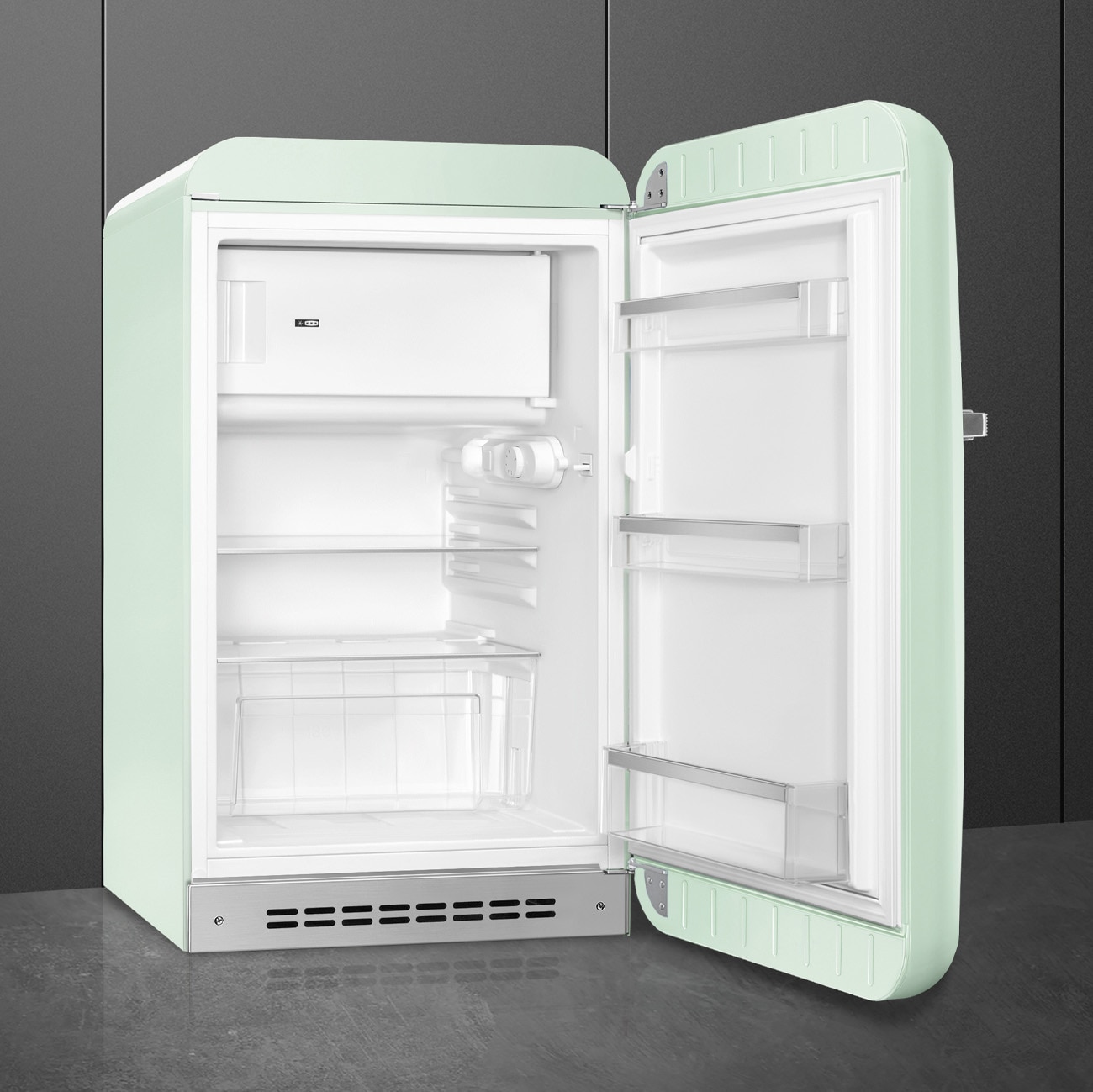 Frigorífico de 1 Porta Smeg Anni 50 FAB10RPG6 Estático com Dobradiças à Direita e de 97 cm - Verde Polido Verde / Água-14