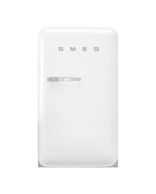 Frigorífico de 1 Porta Smeg Anni 50 FAB10RWH6 Estático com Dobradiças à Direita e de 97 cm - Branco Polido Branco-1
