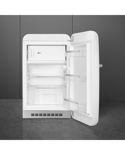 Frigorífico de 1 Porta Smeg Anni 50 FAB10RWH6 Estático com Dobradiças à Direita e de 97 cm - Branco Polido Branco-2