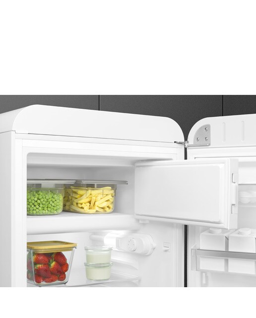 Frigorífico de 1 Porta Smeg Anni 50 FAB10RWH6 Estático com Dobradiças à Direita e de 97 cm - Branco Polido Branco-5