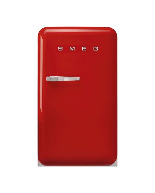 Frigorífico de 1 Porta Smeg Anni 50 FAB10RRD6 Estático com Dobradiças à Direita e de 97 cm - Vermelho Polido Vermelho-1