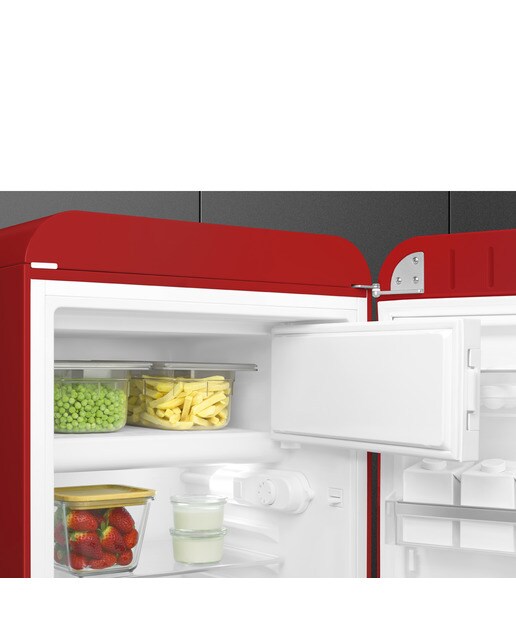 Frigorífico de 1 Porta Smeg Anni 50 FAB10RRD6 Estático com Dobradiças à Direita e de 97 cm - Vermelho Polido Vermelho-5