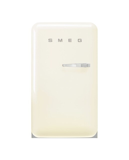 Frigorífico de 1 Porta Smeg FAB10LCR6 Estático com Dobradiças à Esquerda e de 97 cm - Creme Polido Creme-1