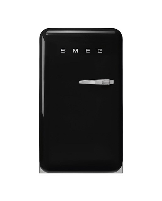 Imagem 0 de Frigorífico de 1 Porta Smeg Anni 50 FAB10LBL6 Estático com Dobradiças à Esquerda e de 97 cm - Preto Polido
