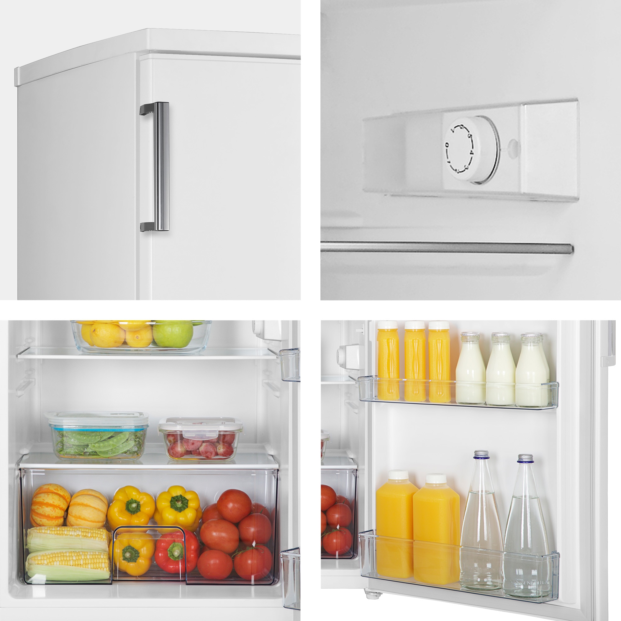 Frigorífico 1 puerta Hisense cíclico Defrost - RL170D4BWE Blanco-4