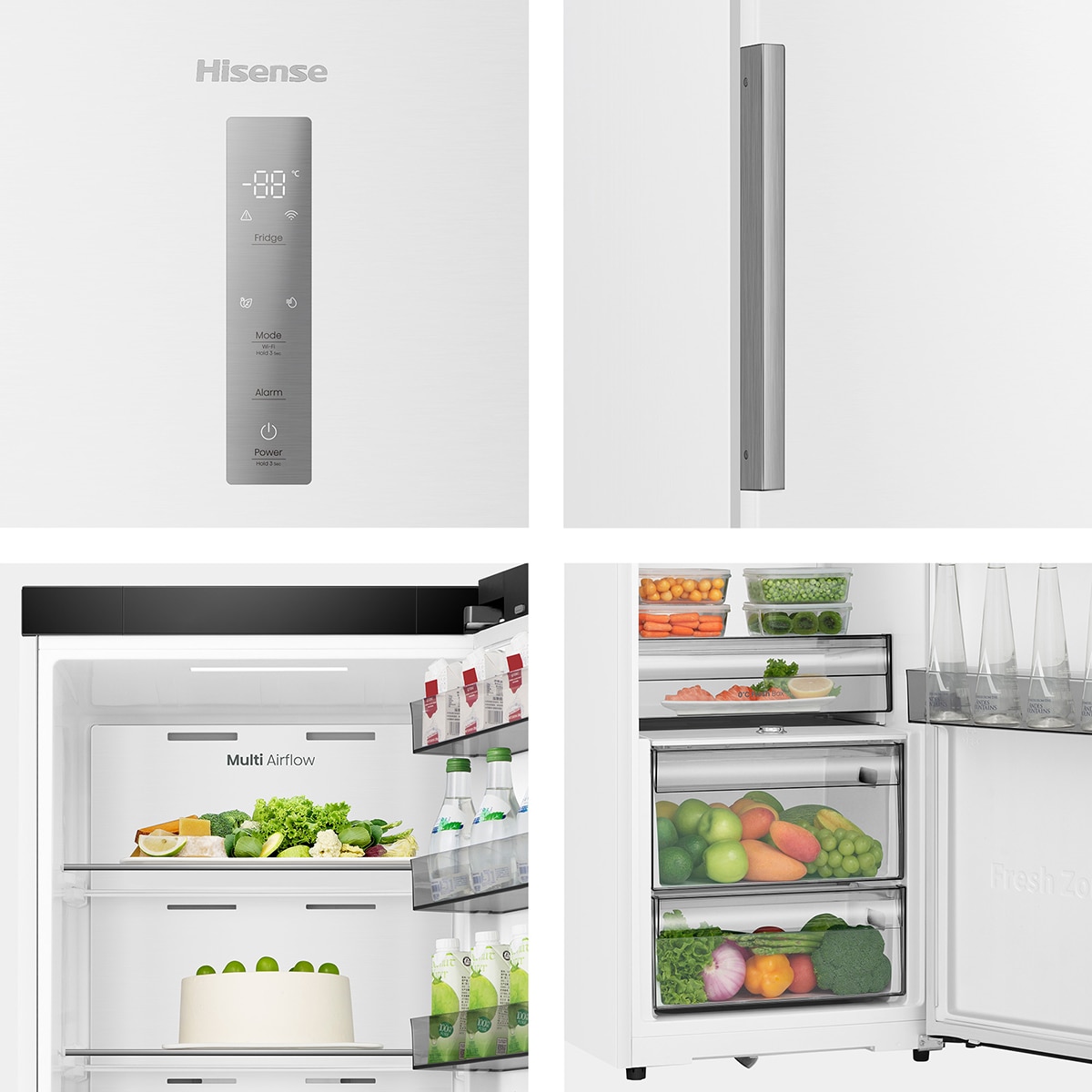 Frigorífico 1 puerta Hisense No Frost serie Kitchen FIT