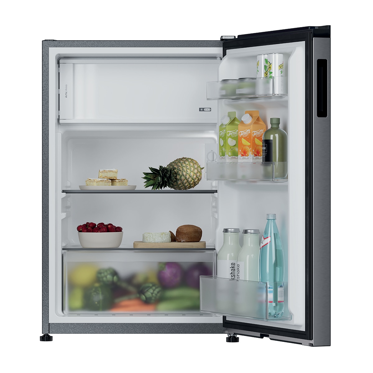 Frigorífico mini Candy con control mecánico - CNOQ2S58EX Inox-4