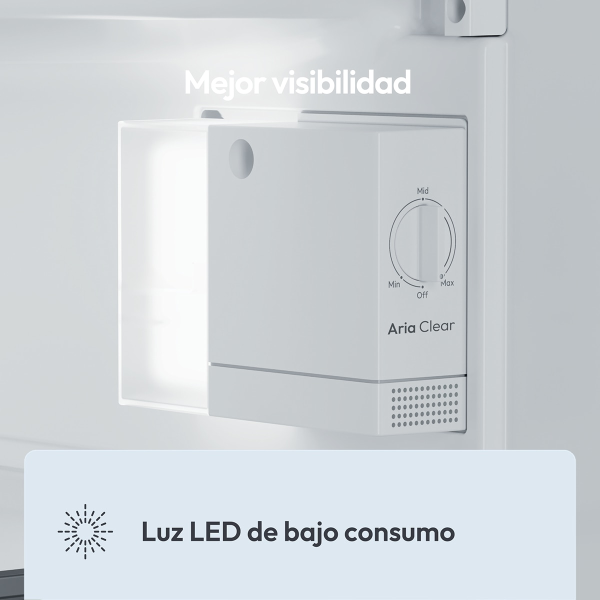 Frigorífico mini Candy con control mecánico - CNOQ2S58EX Inox-10