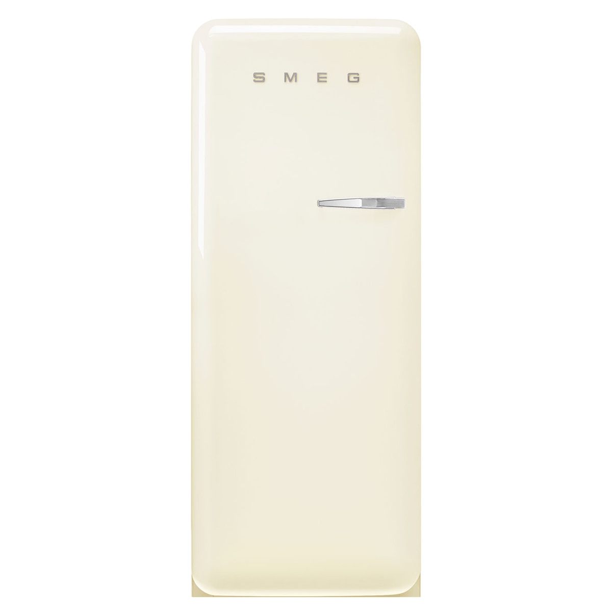 Smeg – Frigorífico 1 puerta Smeg, Compresor Inverter, 270 litros, Crema , apertura a la izquierda – FAB28LCR6.