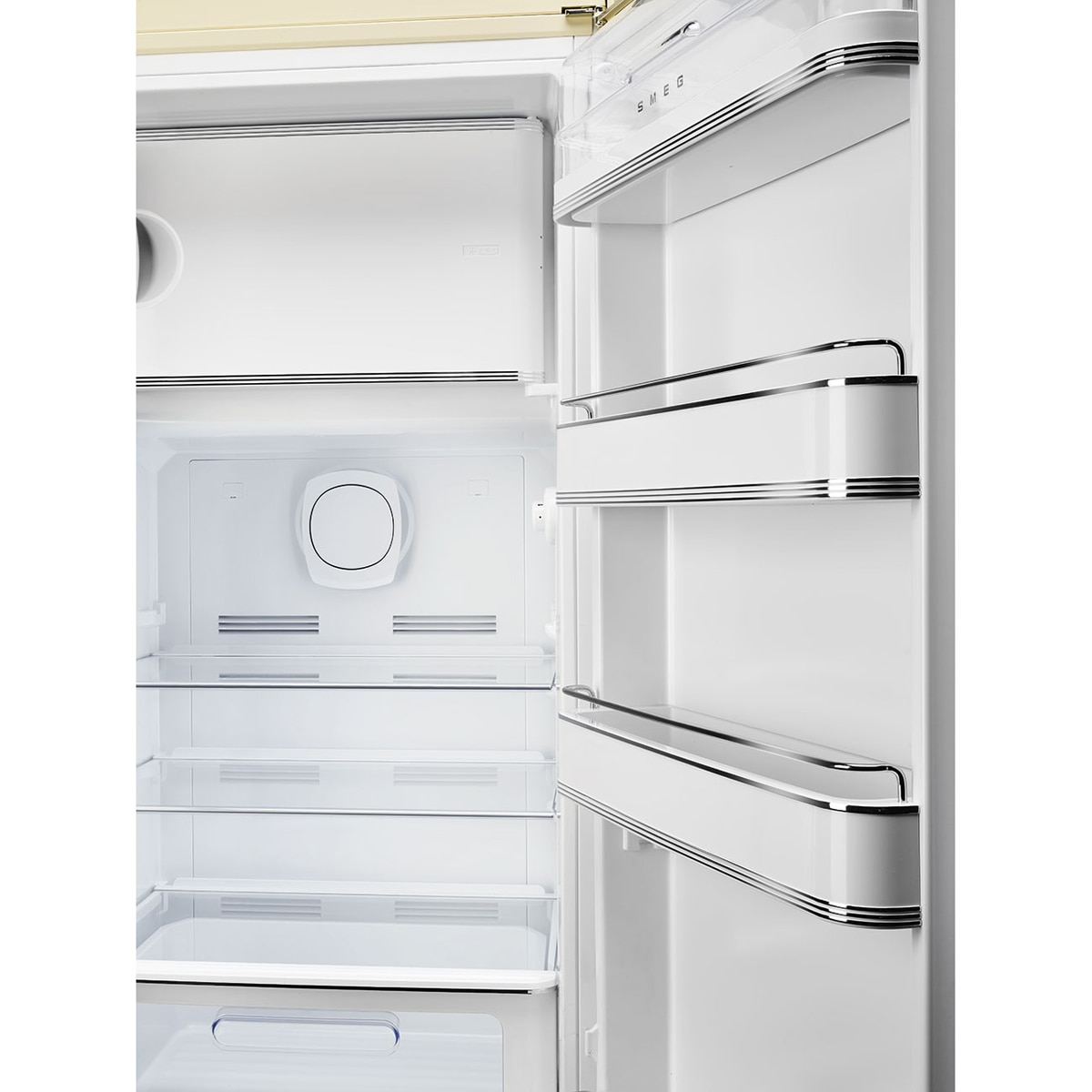 Frigorífico 1 puerta Smeg, Compresor Inverter, 270 litros, , apertura a la derecha - FAB28RCR6 - Crema Crema-5