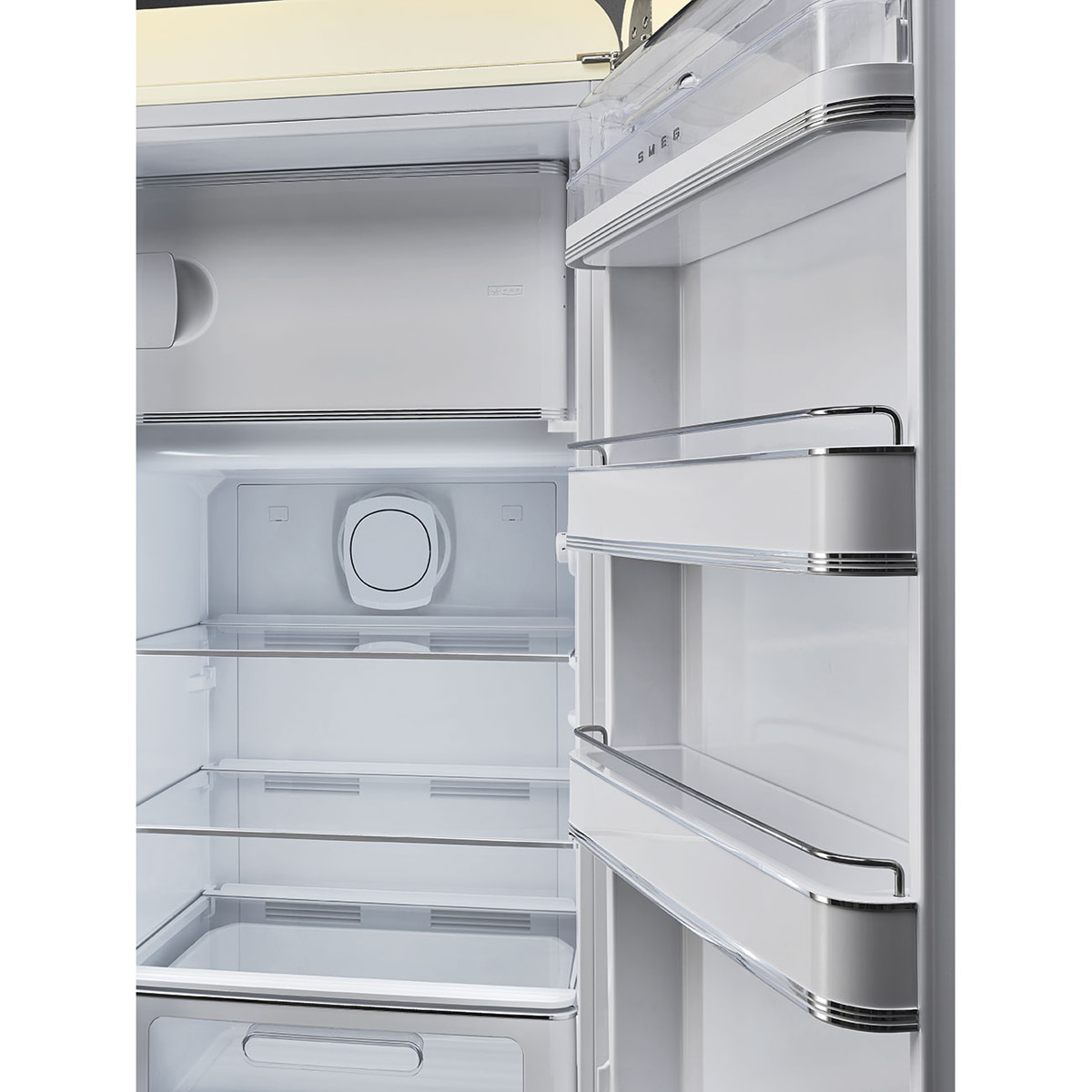 Frigorífico 1 puerta Smeg, Compresor Inverter, 270 litros, , apertura a la derecha - FAB28RCR6 - Crema Crema-6