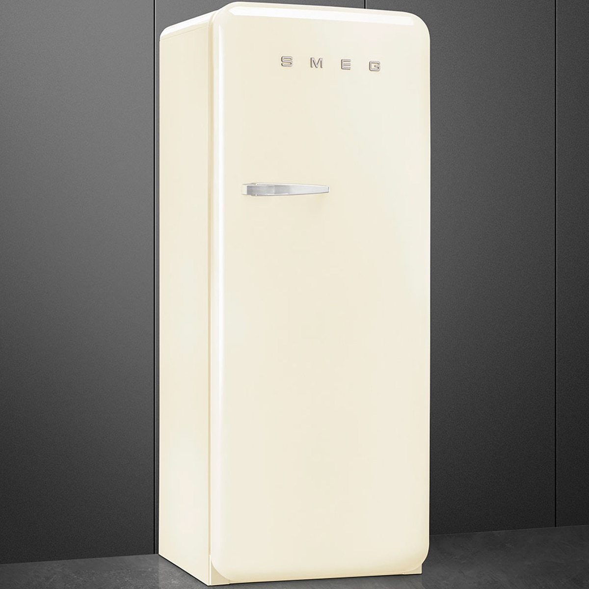 Frigorífico 1 puerta Smeg, Compresor Inverter, 270 litros, , apertura a la derecha - FAB28RCR6 - Crema Crema-11
