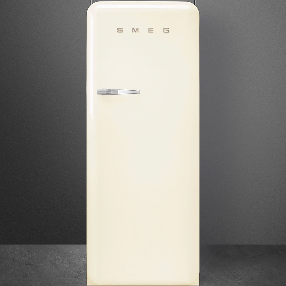 Frigorífico 1 puerta Smeg, Compresor Inverter, 270 litros, , apertura a la derecha - FAB28RCR6 - Crema Crema-22