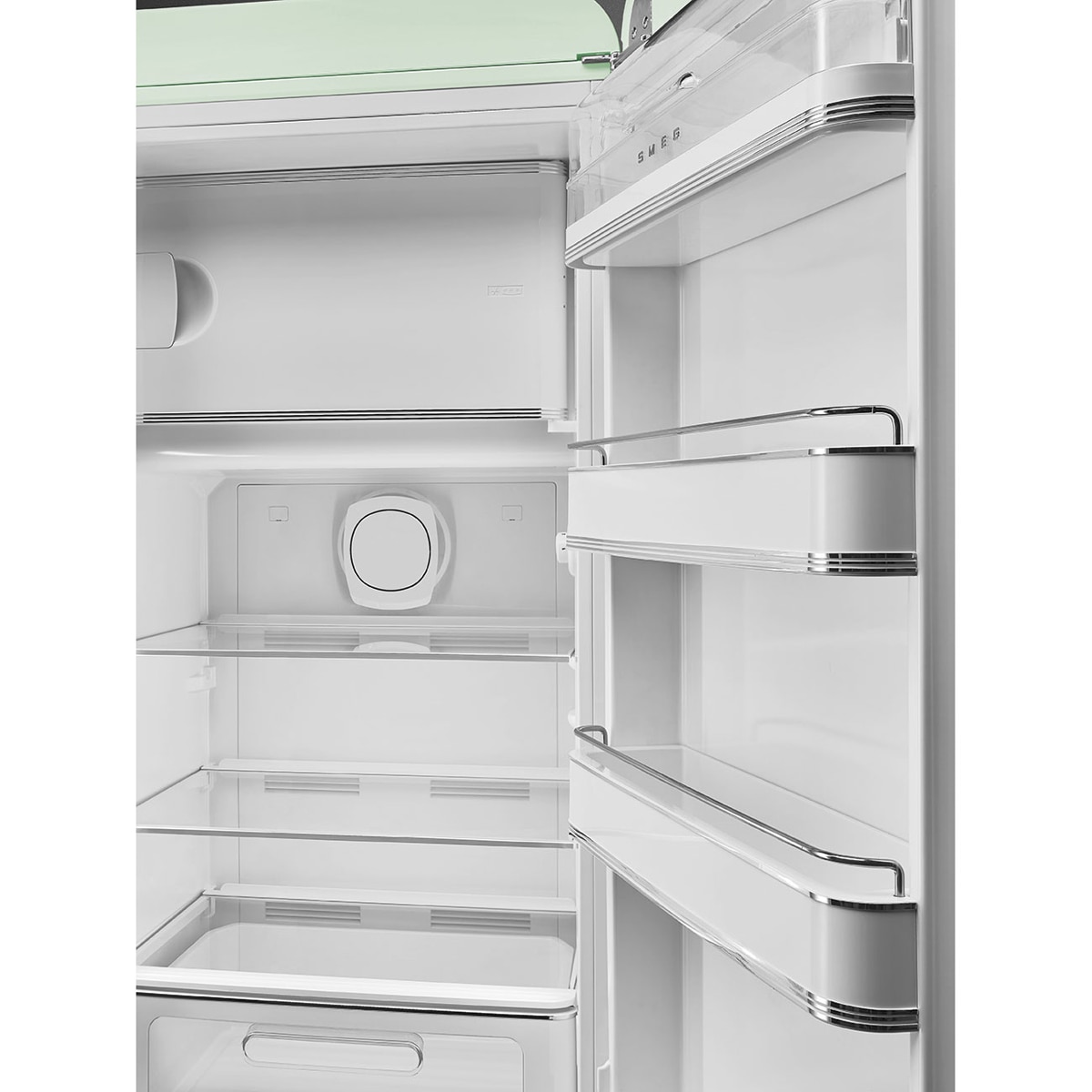 Frigorífico 1 puerta Smeg, Compresor Inverter, 270 litros, Verde agua, apertura a la derecha - FAB28RPG6 Verde Agua-5