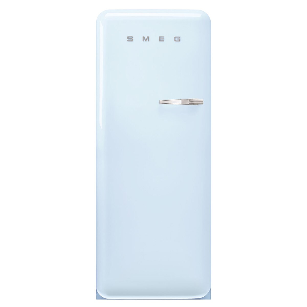 Smeg – Frigorífico 1 puerta Smeg, Compresor Inverter, 270 litros, Azul, apertura a la izquierda – FAB28LPB6.