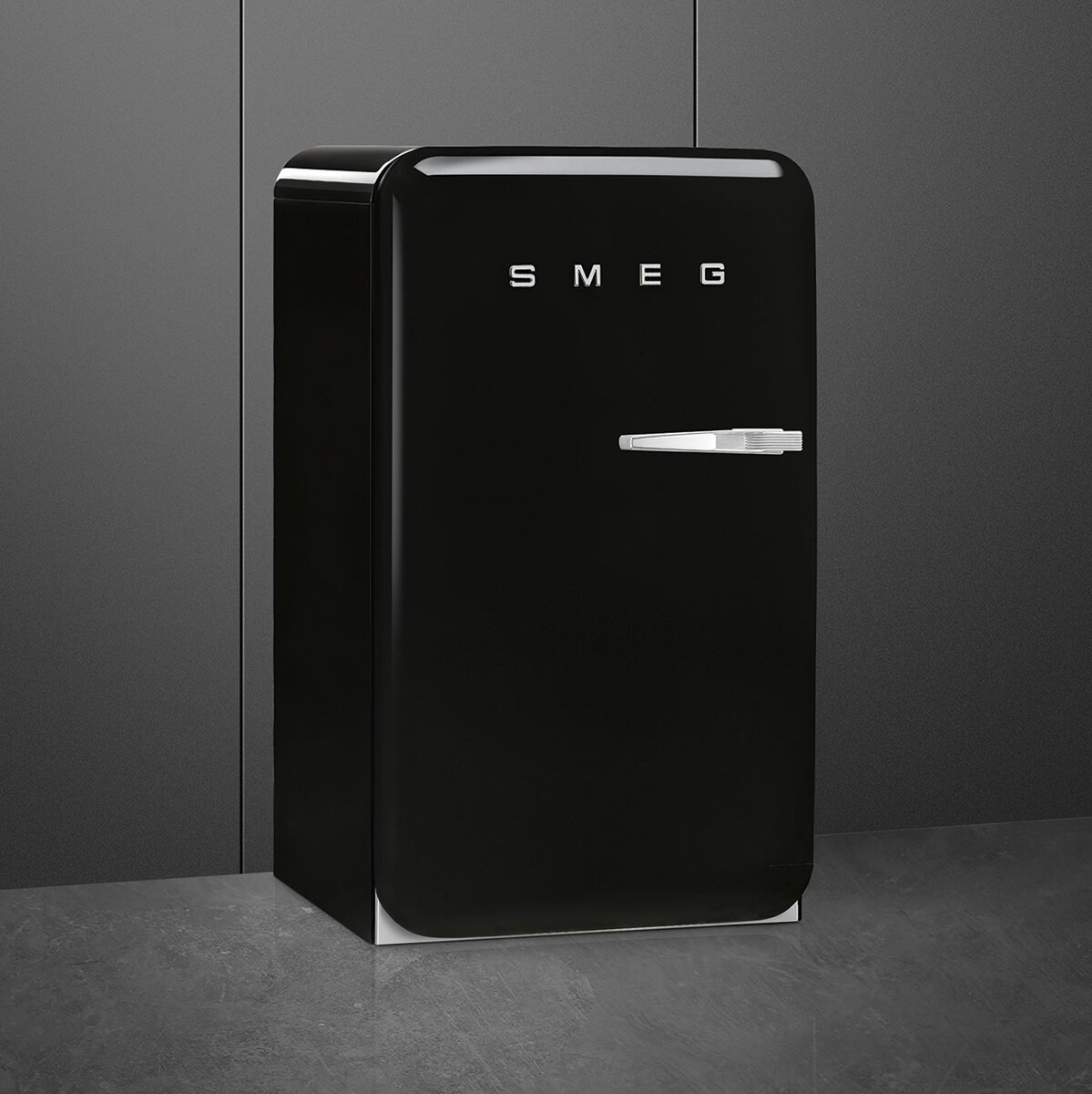 Frigorífico 1 puerta Smeg, Compresor Inverter, 270 litros, Plata, apertura a la izquierda - FAB28LSV6 Plata-3