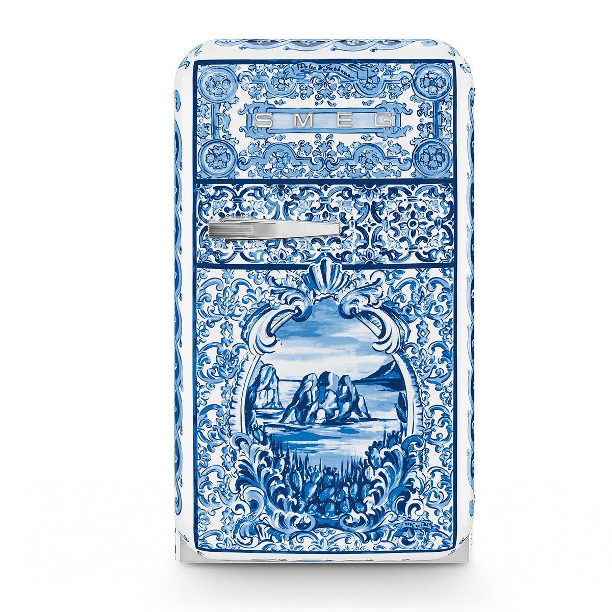 Smeg – Frigorífico 1 puerta Smeg, 34 litros, Frío estático, Naranja, apertura a la derecha – FAB5ROR6.